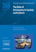 Boksenberg / Valls-Gabaud |  The Role of Astronomy in Society and Culture (IAU S260) | Buch |  Sack Fachmedien