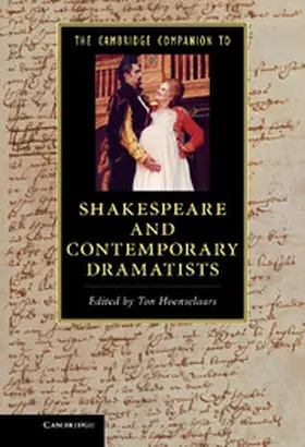Hoenselaars |  The Cambridge Companion to Shakespeare and Contemporary Dramatists | Buch |  Sack Fachmedien