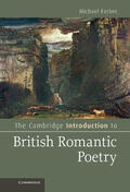 Ferber |  The Cambridge Introduction to British Romantic Poetry | Buch |  Sack Fachmedien