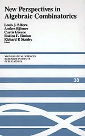 Billera / Björner / Greene |  New Perspectives in Algebraic Combinatorics | Buch |  Sack Fachmedien