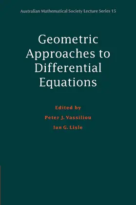 Vassiliou / Lisle |  Geometric Approaches to Differential Equations | Buch |  Sack Fachmedien