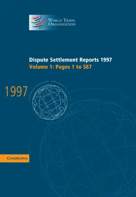  Dispute Settlement Reports 1997 | Buch |  Sack Fachmedien