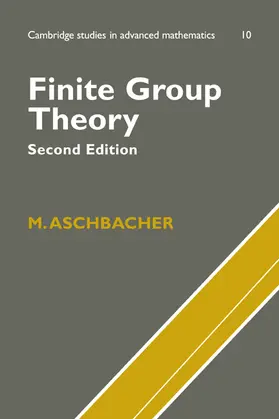 Aschbacher |  Finite Group Theory | Buch |  Sack Fachmedien