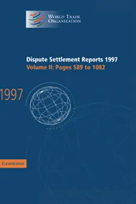  Dispute Settlement Reports 1997 | Buch |  Sack Fachmedien
