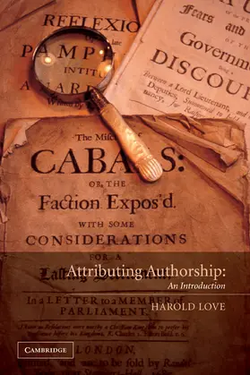 Love |  Attributing Authorship | Buch |  Sack Fachmedien