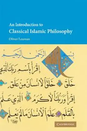 Leaman |  An Introduction to Classical Islamic Philosophy | Buch |  Sack Fachmedien