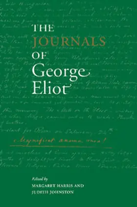Eliot / Harris / Johnston |  The Journals of George Eliot | Buch |  Sack Fachmedien