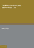 Krieger |  The Kosovo Conflict and International Law | Buch |  Sack Fachmedien