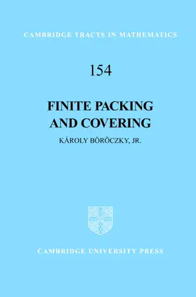 Böröczky / Böröczky, Jr |  Finite Packing and Covering | Buch |  Sack Fachmedien