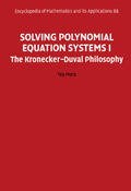 Mora |  Solving Polynomial Equation Systems I | Buch |  Sack Fachmedien