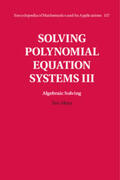 Mora |  Solving Polynomial Equation Systems | Buch |  Sack Fachmedien
