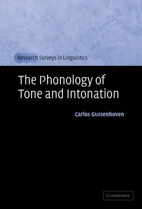 Gussenhoven |  The Phonology of Tone and Intonation | Buch |  Sack Fachmedien