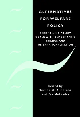Molander / Andersen |  Alternatives for Welfare Policy | Buch |  Sack Fachmedien