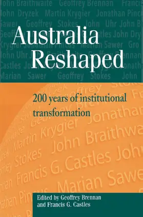 Brennan / Castles |  Australia Reshaped | Buch |  Sack Fachmedien