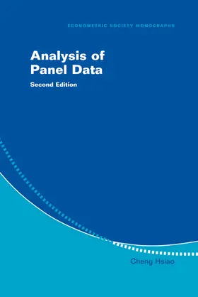 Hsiao |  Analysis of Panel Data | Buch |  Sack Fachmedien
