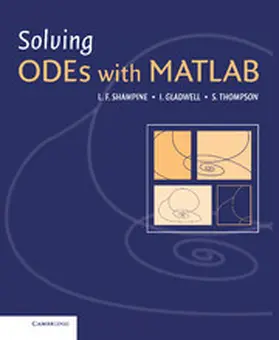 Gladwell / Shampine / Thompson |  Solving Odes with MATLAB | Buch |  Sack Fachmedien