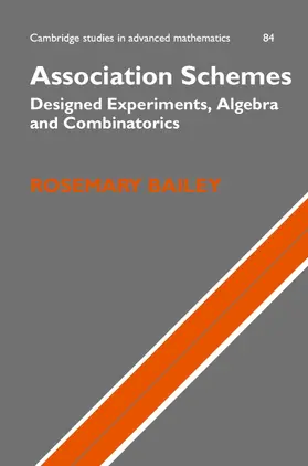 Bailey | Association Schemes | Buch | 978-0-521-82446-0 | www.sack.de