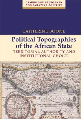 Boone / Lange / Bates |  Political Topographies of the African State | Buch |  Sack Fachmedien