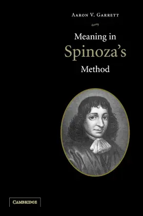 Garrett |  Meaning in Spinoza's Method | Buch |  Sack Fachmedien