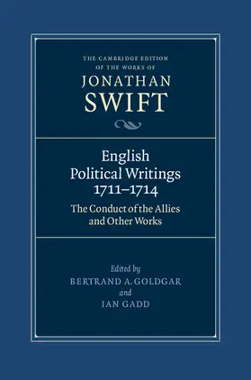 Swift / Goldgar / Gadd |  English Political Writings 1711-1714 | Buch |  Sack Fachmedien