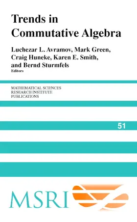 Avramov / Green / Huneke |  Trends in Commutative Algebra | Buch |  Sack Fachmedien
