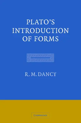 Dancy |  Plato's Introduction of Forms | Buch |  Sack Fachmedien