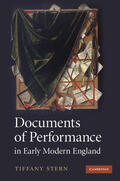 Stern |  Documents of Performance in Early Modern England | Buch |  Sack Fachmedien