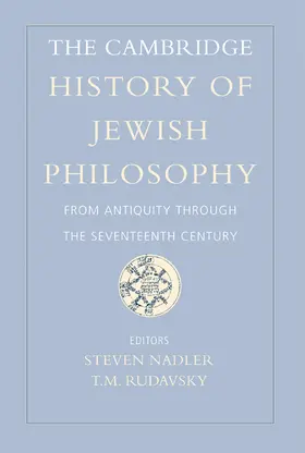 Nadler / Rudavsky |  The Cambridge History of Jewish Philosophy | Buch |  Sack Fachmedien