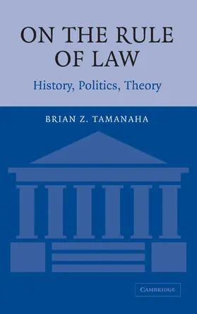 Tamanaha |  On the Rule of Law | Buch |  Sack Fachmedien