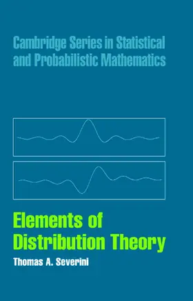 Severini |  Elements of Distribution Theory | Buch |  Sack Fachmedien