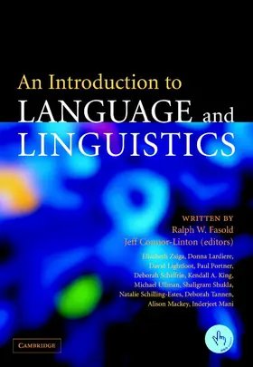 Fasold / Connor-Linton |  An Introduction to Language and Linguistics | Buch |  Sack Fachmedien