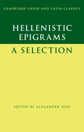 Sens |  Hellenistic Epigrams | Buch |  Sack Fachmedien
