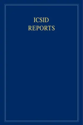 Crawford / Lee | ICSID Reports, Volume 8 | Buch | 978-0-521-85127-5 | sack.de