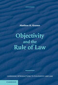 Kramer |  Objectivity and the Rule of Law | Buch |  Sack Fachmedien