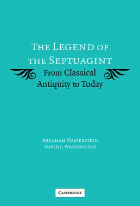 Wasserstein |  The Legend of the Septuagint | Buch |  Sack Fachmedien