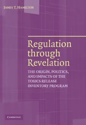Hamilton |  Regulation through Revelation | Buch |  Sack Fachmedien