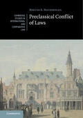Hatzimihail |  Preclassical Conflict of Laws | Buch |  Sack Fachmedien