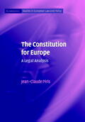 Piris |  The Constitution for Europe | Buch |  Sack Fachmedien