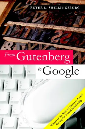 Shillingsburg |  From Gutenberg to Google | Buch |  Sack Fachmedien