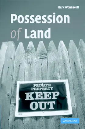 Wonnacott | Possession of Land | Buch | 978-0-521-86899-0 | www.sack.de