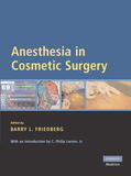 Friedberg |  Anesthesia in Cosmetic Surgery | Buch |  Sack Fachmedien