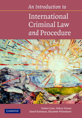 Cryer / Friman / Robinson | An Introduction to International Criminal Law and Procedure | Buch | 978-0-521-87609-4 | sack.de