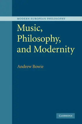 Bowie |  Music, Philosophy, and Modernity | Buch |  Sack Fachmedien