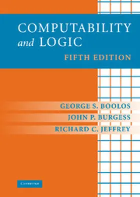 Boolos / Burgess / Jeffrey |  Computability and Logic | Buch |  Sack Fachmedien