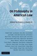 Mootz / Mootz III |  On Philosophy in American Law | Buch |  Sack Fachmedien
