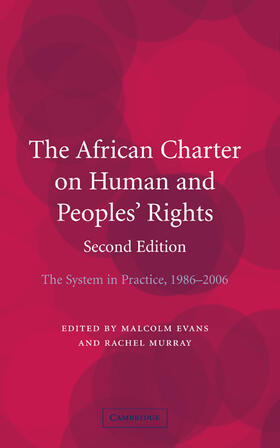 Evans / Murray | The African Charter on Human and Peoples' Rights | Buch | 978-0-521-88399-3 | sack.de
