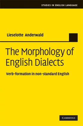 Anderwald |  The Morphology of English Dialects | Buch |  Sack Fachmedien