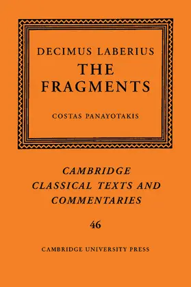 Laberius / Panayotakis |  The Fragments | Buch |  Sack Fachmedien