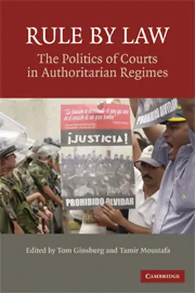 Ginsburg / Moustafa |  Rule By Law | Buch |  Sack Fachmedien