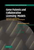 Van Overwalle |  Gene Patents and Collaborative Licensing Models | Buch |  Sack Fachmedien